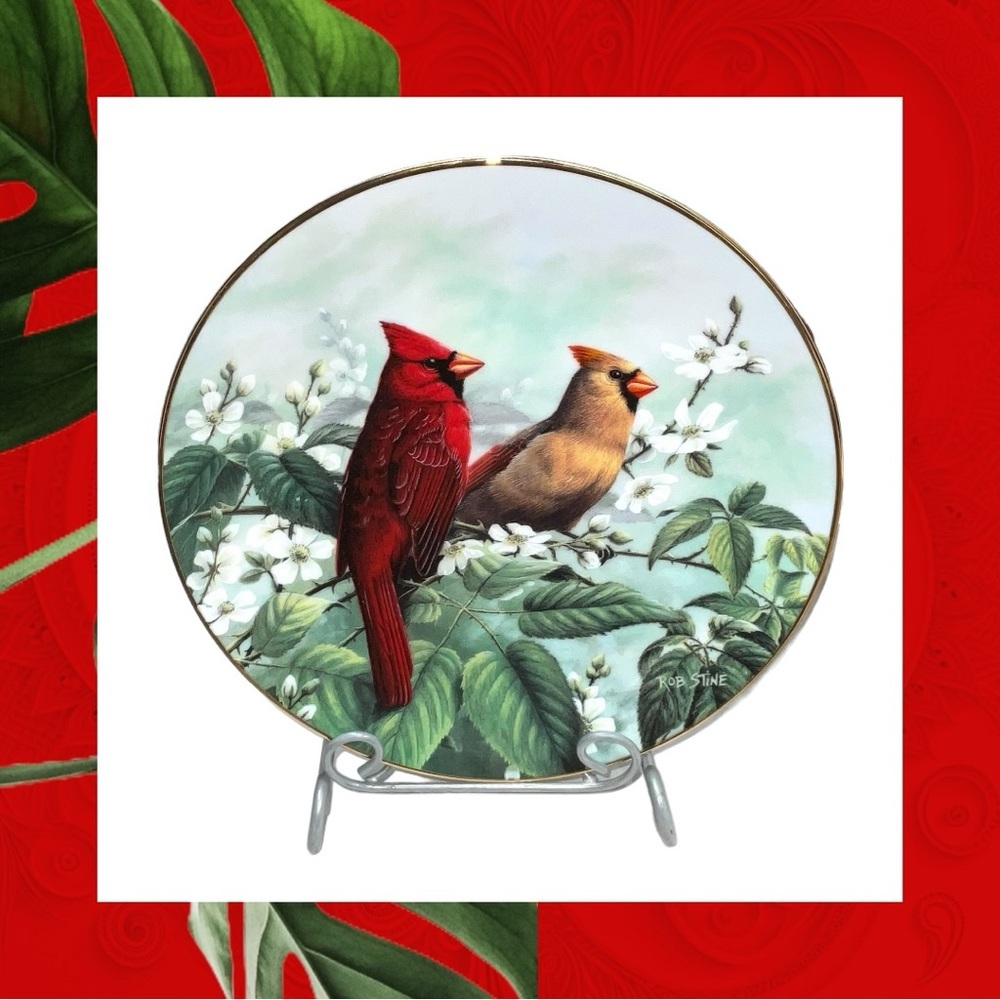 W.L. George 1992 Plate in A Treasury of Songbirds “Springtime Splendor”by Stine